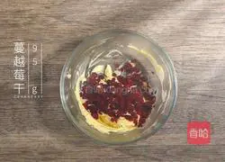 Illustration of how to make cranberry cookies 4