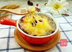 Cheese Baked Purple Sweet Potato Recipe Illustration 10