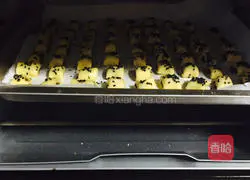 Illustration of how to make bean paste cake 8