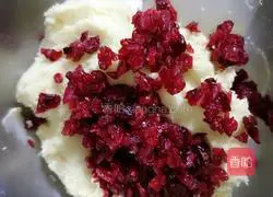Illustration of how to make cranberry cookies 4