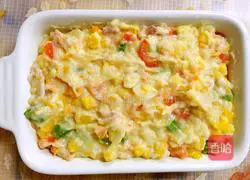 Cheese Baked Potatoes Recipe Illustration 8