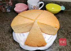 Illustration of homemade chiffon cake 17