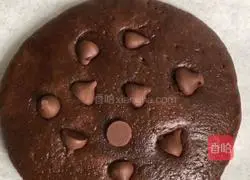 Illustration of how to make cocoa biscuits 10