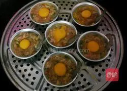 Egg tart meat and shrimp recipe 4