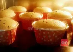 Illustration of how to make original cup cake 10