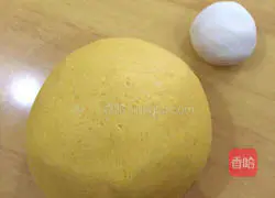 Illustration of how to make steamed pumpkin cake 3