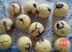 Blueberry Cup Cake.Recipe 10