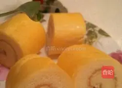 Illustration of how to make salad dressing cake rolls 8