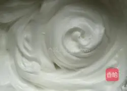 Illustration of how to make chiffon cake 2