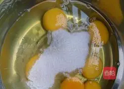 Illustration of how to make sponge cake 1