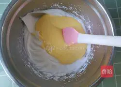 Red Bean Hollow Chiffon Cake Recipe Illustration 8