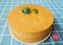 Sunshine Orange Chiffon Cake ~ Eight-inch Recipe Illustration 20