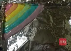 Rainbow Cake Roll Recipe Illustration 14