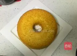 Illustration of how to make 8-inch chiffon cake 19