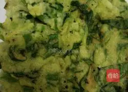 Spinach egg pancake recipe 5