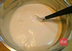 Illustration of how to make eight-inch chiffon cake 8