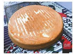 Illustration of how to make chiffon sponge cake 9