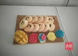 Lemon Chocolate Sauce Cake Roll Recipe Illustration 18