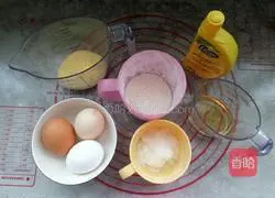 How to make cornmeal yogurt chiffon cake Illustration 1