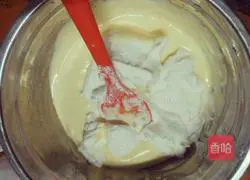 Illustration of how to make 6-inch chiffon cakes (two) 11