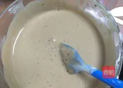 Sesame and potato mashed cake roll recipe 4