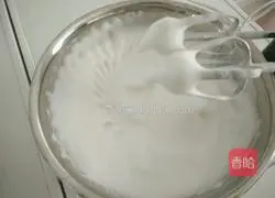 Latte art chiffon cake (baking pan method) illustration 10