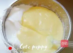 Illustration of how to make chiffon cake 20
