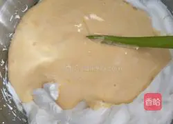 Illustration of how to make chiffon banma pattern cake 12