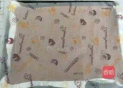 Illustration of how to make cocoa cream layer cake 13