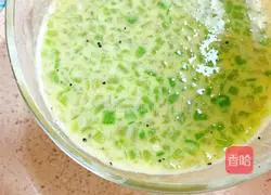 Illustration of how to make loofah egg cake 9