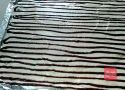 Chiba Pattern Chiffon Cake Recipe Illustration 16