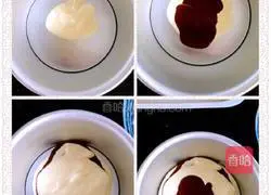 Zebra pattern chiffon cake recipe 7