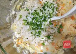 Potato and lotus root cake recipe 4