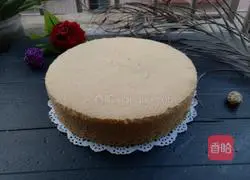 Illustration of how to make chiffon cake (eight inches) 22