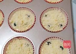 Blueberry Crispy Muffin Cake Recipe Illustration 14