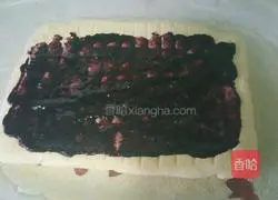 Blueberry Cake Roll Recipe Illustration 11