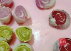 Illustration of spiral egg yolk cake 15