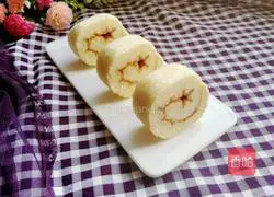 Illustration of how to make original cake rolls 19