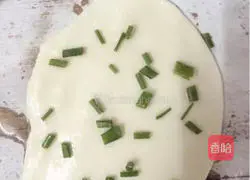 Illustration of how to make scallion pancakes 2
