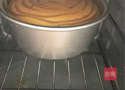 Marbled Chiffon Cake Recipe Illustration 15