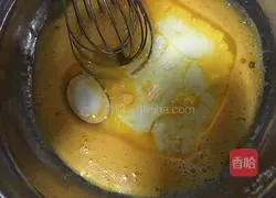 Illustration of how to make eight-inch chiffon cake 4