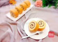 Blueberry Jam Cake Roll Recipe Illustration 15