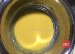 Illustration of how to make zebra pattern chiffon cake 4