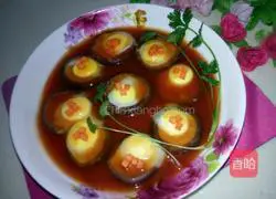 Illustration of how to make Xiangru egg tart 6