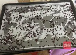 Matcha red bean cake Illustration of how to make a roll 7