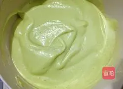 Spinach juice chiffon cake recipe 14