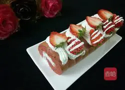 Red velvet cake roll recipe 2