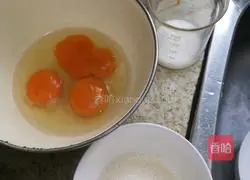 Illustration of 6-inch oil-free sponge cake 1