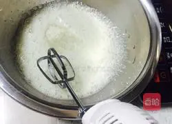 Two-color chiffon cake recipe 7