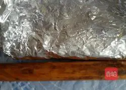 Illustration of how to make dense bean green tea cake rolls 18